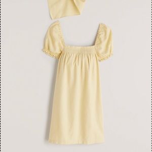 NWT Abercrombie Squareneck Trapeze Mini Dress